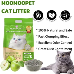Strong Clumping Lavender Scent Bentonite Ball Cat Litter with Highly Absorbent Low Dust Odor Control Features