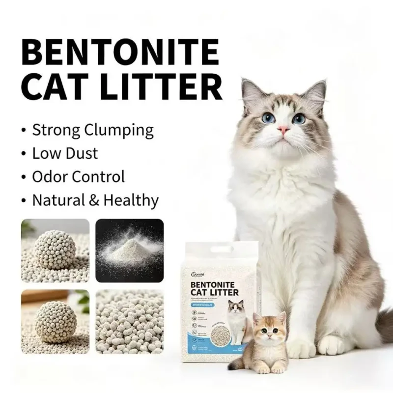 Strong Clumping Silica Gel Cat Litter Natural Healthy Odor Control Low Dust 4.5kg