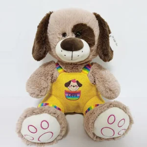 Stuffed Custom Plush Dogs Toys Stuffing Animals Dog Plush Toy with Clothes Small Pet Dog Plush Toys