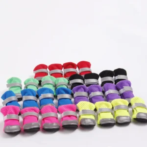 Summer Breathable Pet Cat Dog Shoes Booties