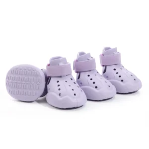 Summer New Luxury Dog Sandals Hole Shoes EVA Puppy Breathable Decorative Anti Slip Wear Resistant Cross Border Pet Boots