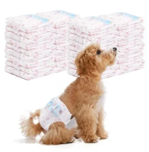 Super Absorbent Doggie Diapers for Female Dog Disposable Pet Diapers