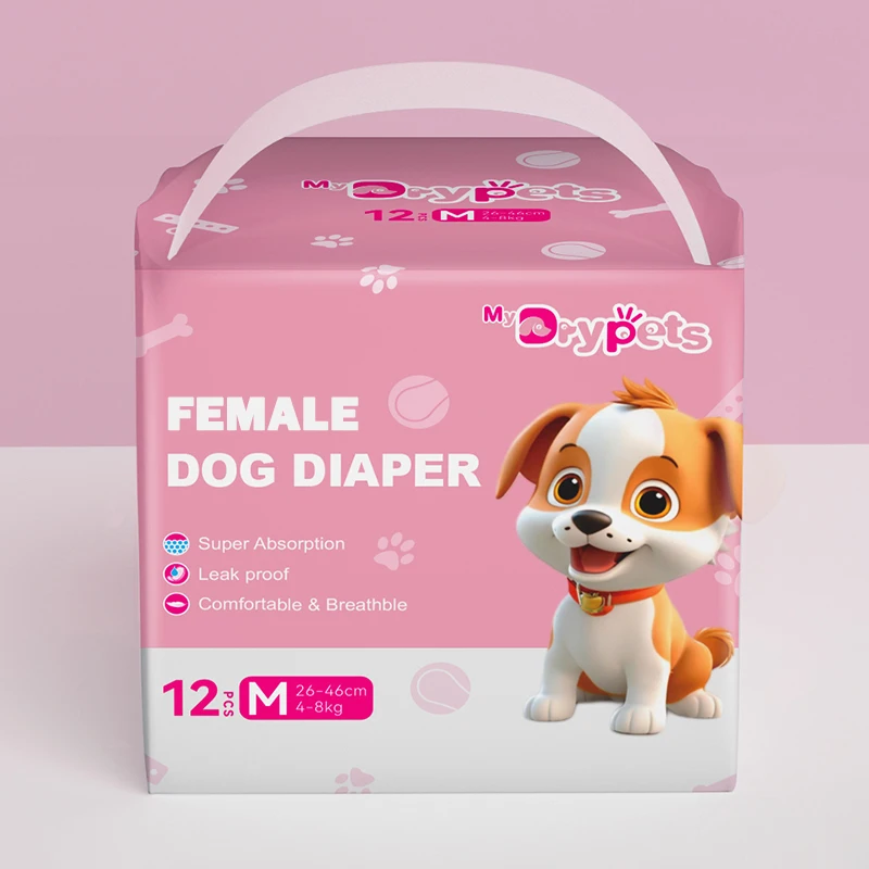 Super Absorbent Soft Puppy Pet Diapers for Male Female Dogs Disposable Dog Diapers
