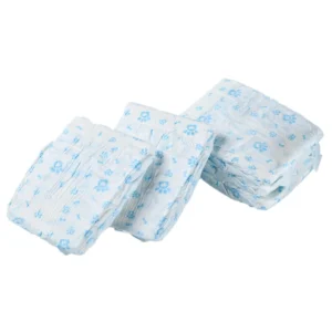 Super Absorbent Waterproof Breathable Cotton Portable Dog Disposable Diapers with Leak Protection