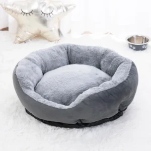 Super Comfortable Eco Friendly Luxury Waterproof Cotton Pet Bed Solid Washable Short Plush Design Small Medium Large XL Sizes