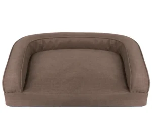 Super Soft Custom Sofa Dog Bed Brown Gray Blue S L Sizes Luxury Memory Washable Custom Logo OEM ODM Available Pet Bed