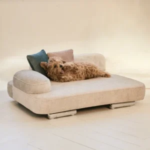 Super Soft Pet Bed Anti Pilling Removable Fabric Cover Non Slip Orthopedic Dog Couch Bed