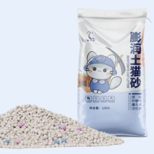 Super Water Absorption Kitty Litters Strong Odor Control Fast Clumping Bentonite Cat Litter Sand Supplier
