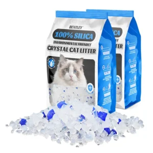 Superior Absorbent Long Lasting Arena Para Gatos New Type Crystal Cat Silica Gel Ph Testing Cat Toilet Cat Litter