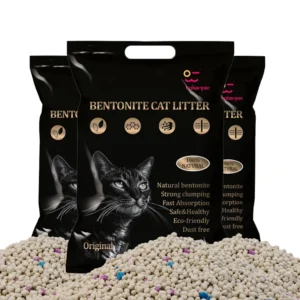 Supplier Sale Premium Cat Litter Dust Free Odour Lock Strong Clumping 100% Natural Bentonite Arena Para Gato