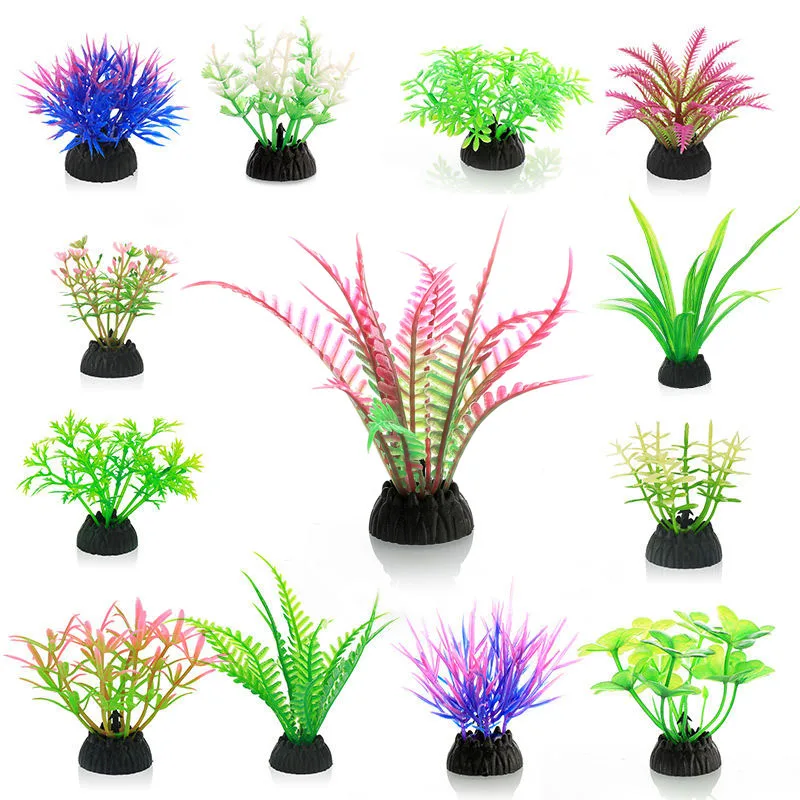 Supplies Artificial Plants Fish Tank Aquarium Ornaments Decor Decoration Accessories for Aquarium