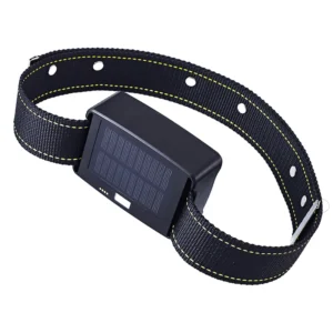 Support Electric Geofence G55 4G Solar Animal Gps Tracker With Collar Suitable for Cow Sheep Horse