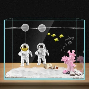 Suspended Astronaut Fish Tank Ornaments Water Floating Astronaut Micro Landscape Aquarium Decorations Accessories