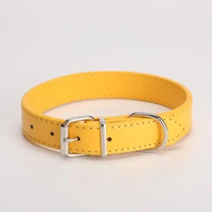 Sustainable Comfortable Pet PU Collar and Leash for Dogs and Cats Cat Necklace