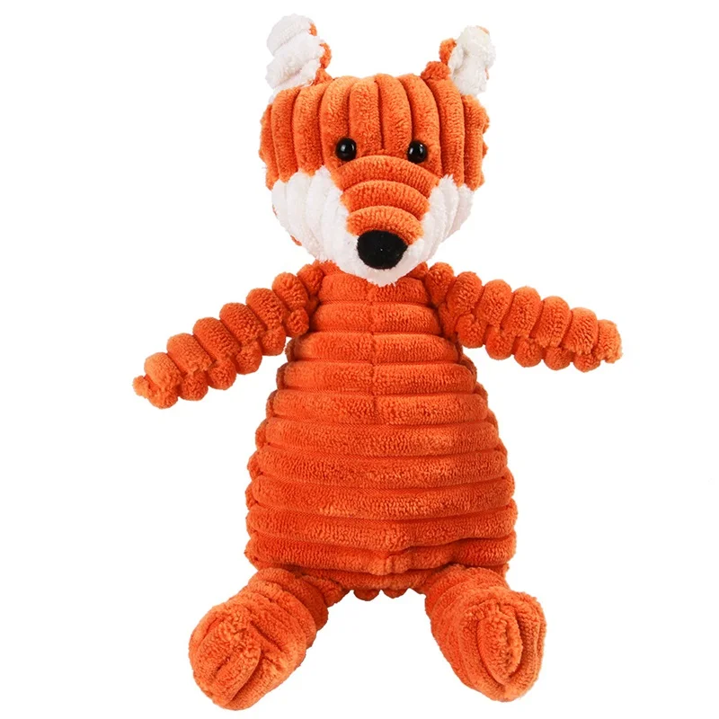 Sustainable Fun Dog Plush Toys Bite Resistant Simulation Monkey Sounding Pet Supplies for Small Animals