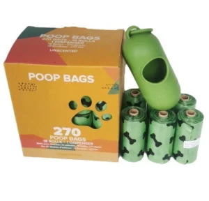 Sustainable Outdoor Pet Waste Disposal Plastic Dog Bags for Cats and Dogs