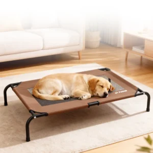Sustainable Waterproof Durable Portable Loft-Style Pet Bed with Plush Platforms for Cats and Small Dogs