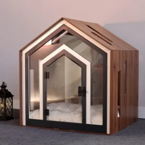 Suzhou Premium ABS Fire Resistant Pet House Stylish Indoor Dog Cat Nest Interactive Kennel with Customized Size & Thickness