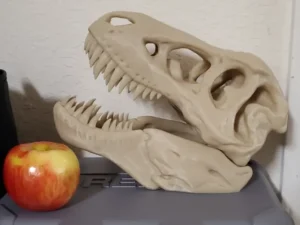 T Rex Cave Resin Mold Durable Heat Curing Aquarium Hideaway with Irregular Shape and Animal Pattern for Fish