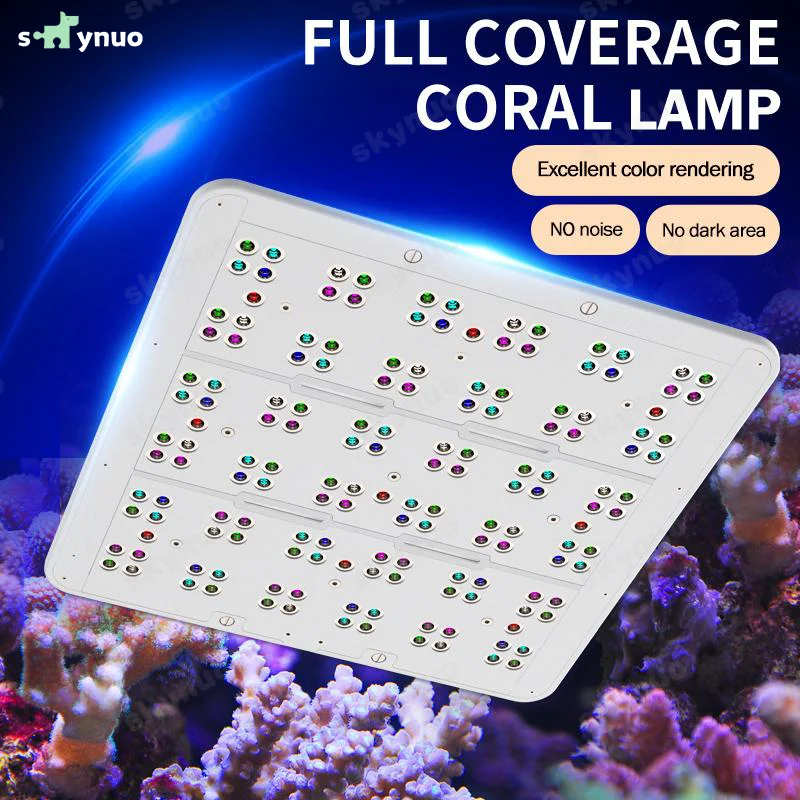 T169 T215 CREEs LED Full Spectrum Reef Light with Meanwell Power WIFI Full Aluminum for Marine Saltwater Aquarium