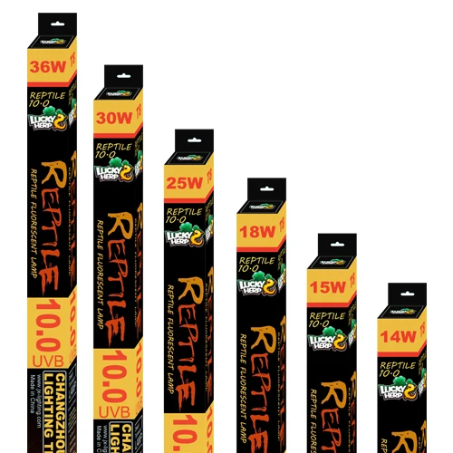 T5 T8 UVB 10.0 Tube CE PSE ROHS ETL Certified Eco Friendly 24W 39W 54W for Reptile Amphibian Supplies Lizard Chameleon
