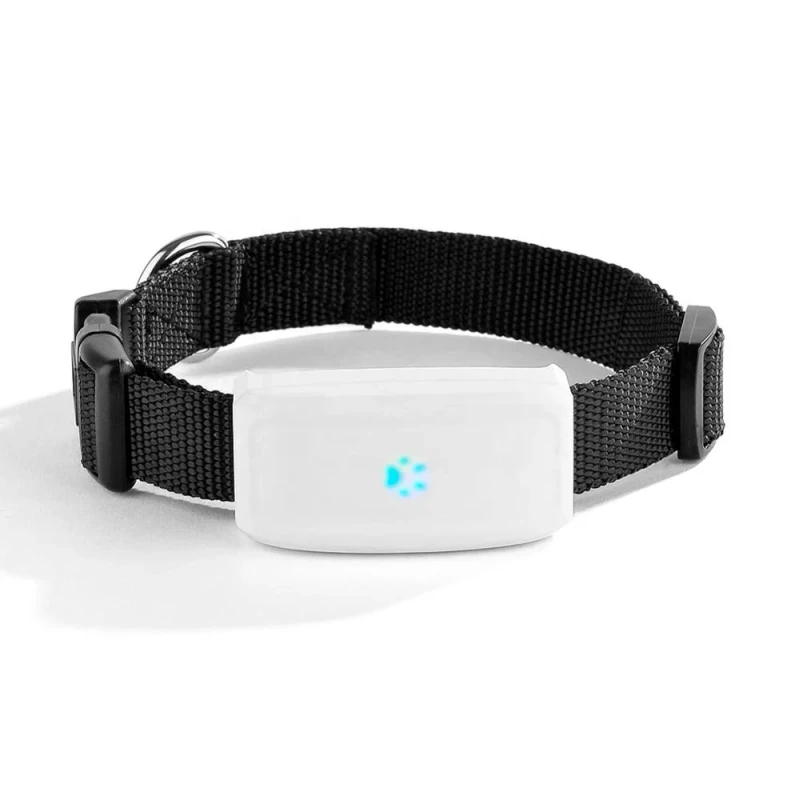 TK911 Tkstar Mini GPS Pet Tracker World's Smallest Ultra-Light Waterproof Collar Real-Time Winnes App Tracking for Dogs/Cats
