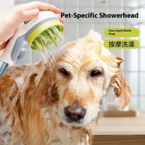 Teddy Golden Retriever Eco Friendly Cat Bathing Supplies Special Plastic Pet Shower Head for Cleaning Cross Border Pet Bath