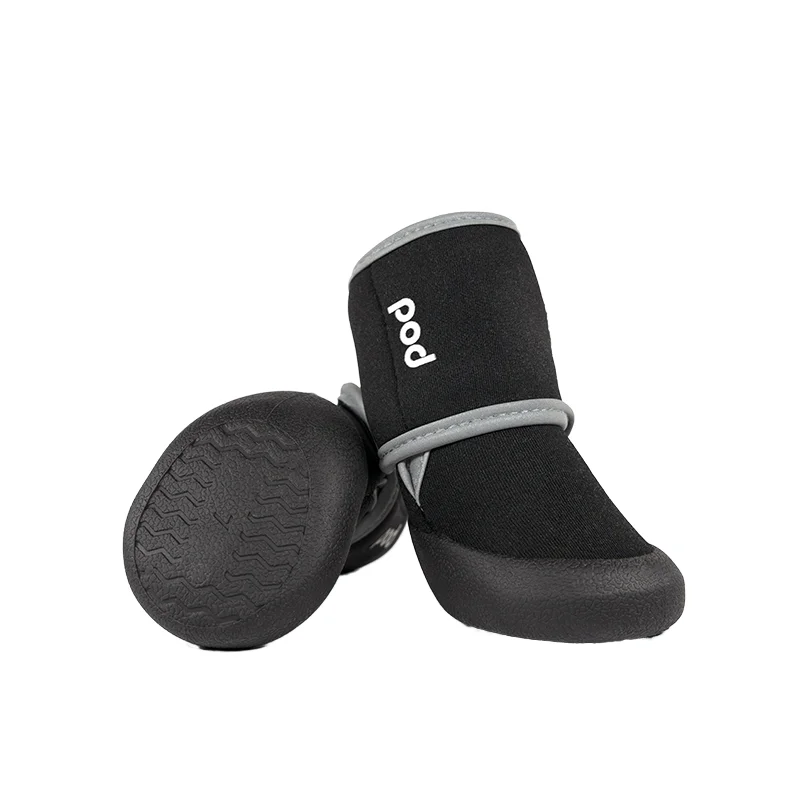 Teddy Labrador Winter Sports Shoes for Pets Anti Slip Night Reflective Design Elastic Soft Rubber Sole Outdoor Tracing Socks
