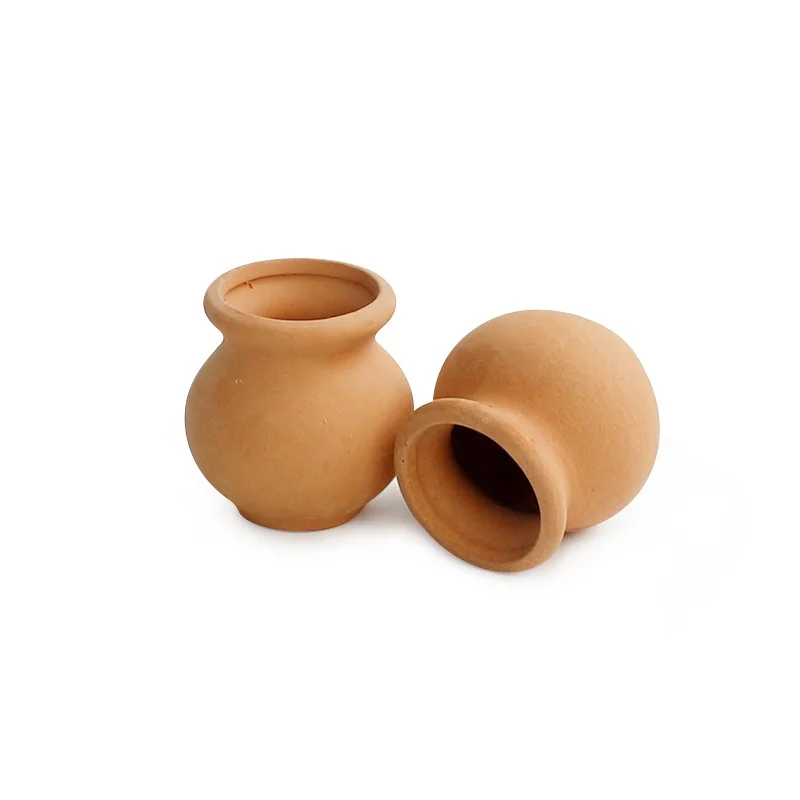 Terracotta Mini Pot Pleco Cave for Shrimp and Fish Breeding Hiding Resting Playing Aquarium Fish Tank Accessories