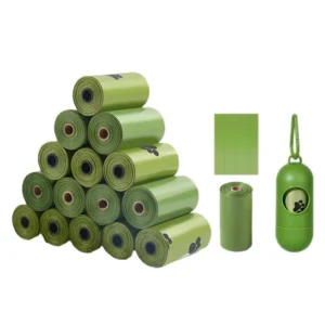 Thickened Biodegradable Eco Friendly Pet Waste Bags for Cats and Dogs with Pet Waste Disposal