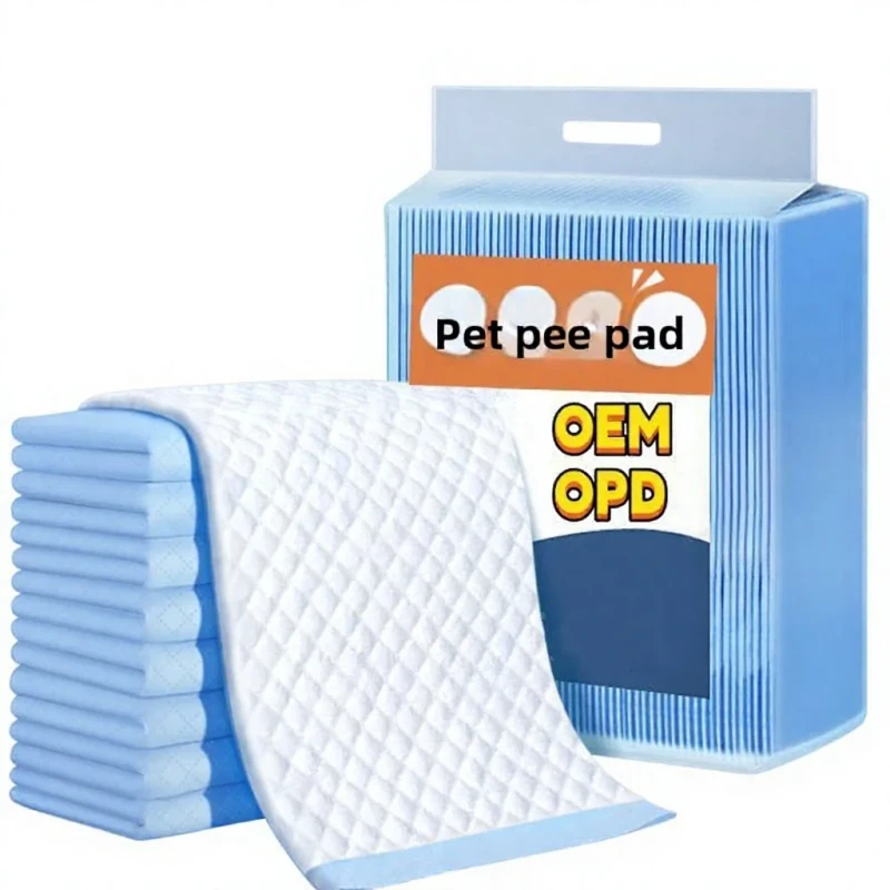 Thickened Protective Liners Dog Pee Pads Diapers Disposable Highly Absorbent Leak-Proof Deodorizing China-Made Pet