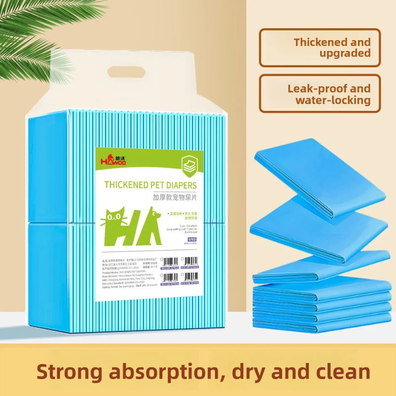 Thickened Super Absorbent Disposable Dog & Cat Urine Barrier Diaper Pads