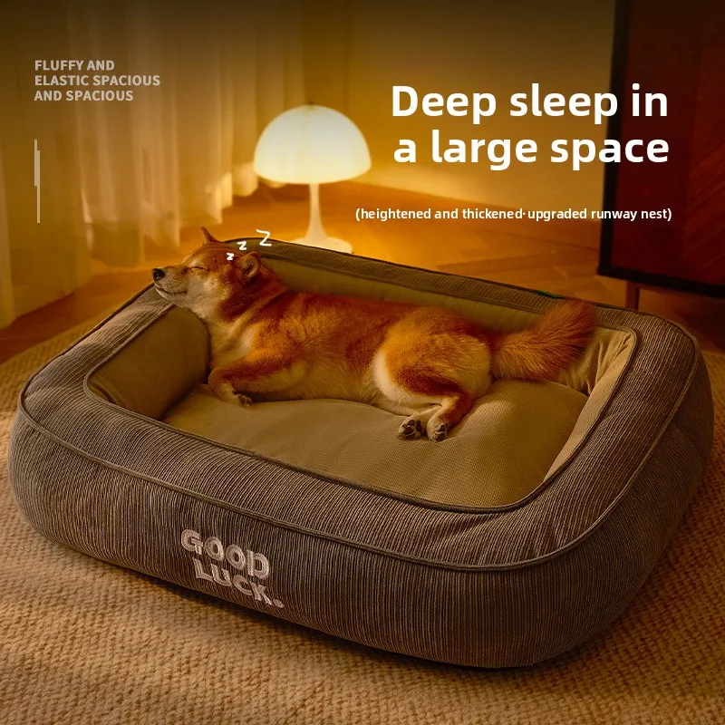 Thickened Tall Kennel Cat Dog Four Seasons Universal Pet Bed Warm Cross Border Indoor Use