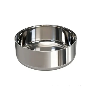 Three-Layer Thickened Stainless Steel Dog Bowl Non-Slip Large Capacity Durable Pet Feeder for Home Use