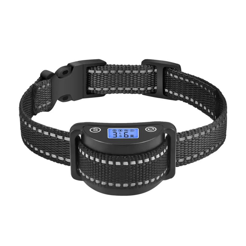 Top Seller Rechargeable Vibration Static Shock Anti Barking Collar Device Dog Anti Bark Collar