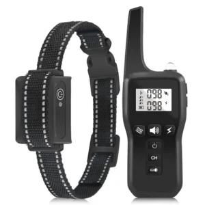 Top Seller Stop Barking Dog Shock Repeller Training Anti Bark Control Collar Device Rechargeable Waterproof Plastic Eco friendly