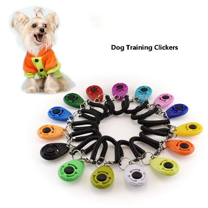 Training Supplies Pet Clicker with Wrist Strap
