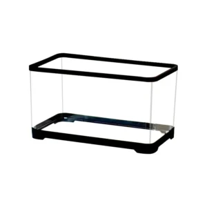 Transparent Plastic Goldfish Tank Rectangle Desktop Turtle Tank Box for Outdoor Living Eco Friendly