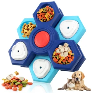 Treat Dispensing Enrichment Toys for IQ Training and Brain Stimulation Interactive Mentally Stimulating Toys Gifts for Puppies