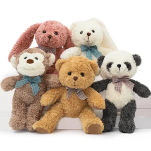 US in Stock Small Cute Animal Plush Toys Mini Stuffed Animals Varieties Kids Gift Collection Bedroom Decor