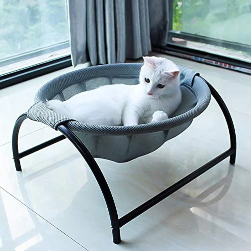 USMILEPET New cat Bed Moisture proof Breathable Detachable Cooling Pet Bed Basket Nests Cradle Hammock for Pet cat Dog House