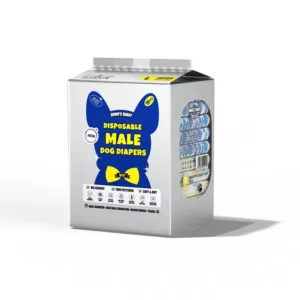 Ultra Absorbent Leak Proof Disposable Pet Diapers for Male and Female Dogs