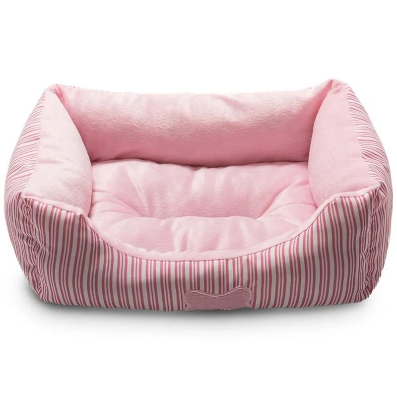 Ultra Soft XL Animals Accessories Vet Bed Machine Washable Pet Sofa Solid Pattern Cat and Dog Beds Made of Foam