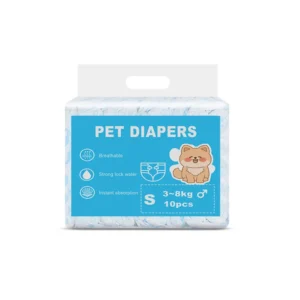 Ultra Thick Disposable Soft Puppy Pads High Absorbency Pet Supply Diapers for Male Dogs Sustainable Feature