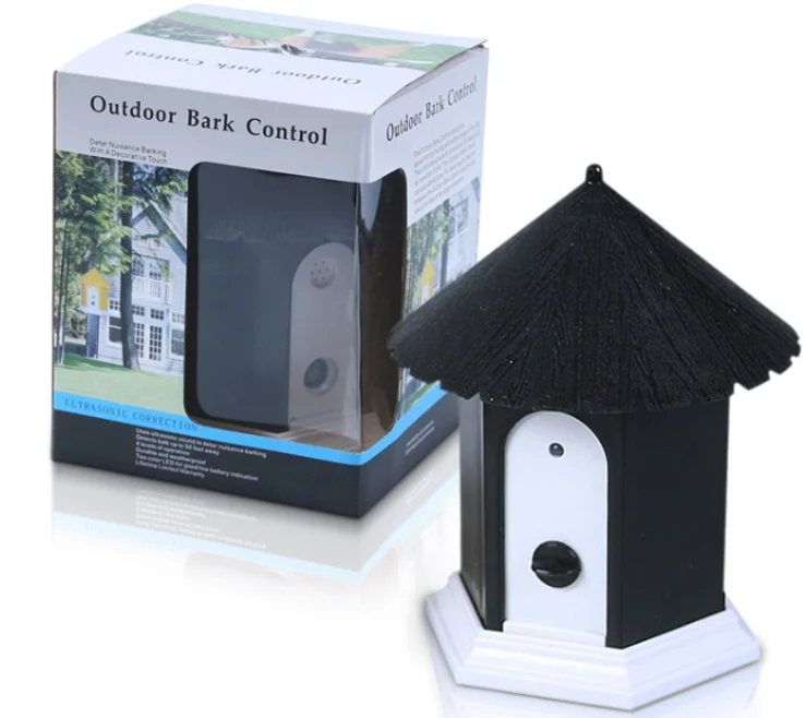 Ultrasonic Bark Deterrent Control Device a Neighbor's Dog Stop Barking House