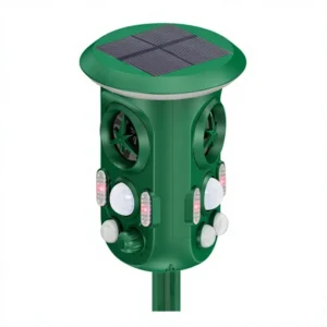 Ultrasonic Bird Repeller RC 543 4.2V Fully Certified Cross Border Solar Animal Deterrent in Stock