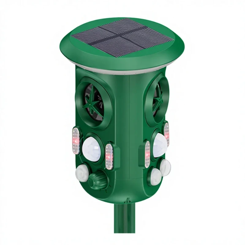 Ultrasonic Bird Repeller RC 543 4.2V Fully Certified Cross Border Solar Animal Deterrent in Stock