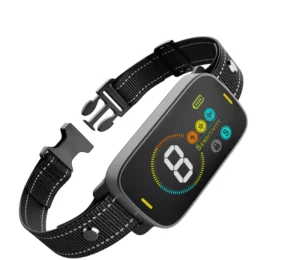 Ultrasonic Dog Repeller LED Light Ultrasonic Anti Bark Collar Dog Barking Control Collar