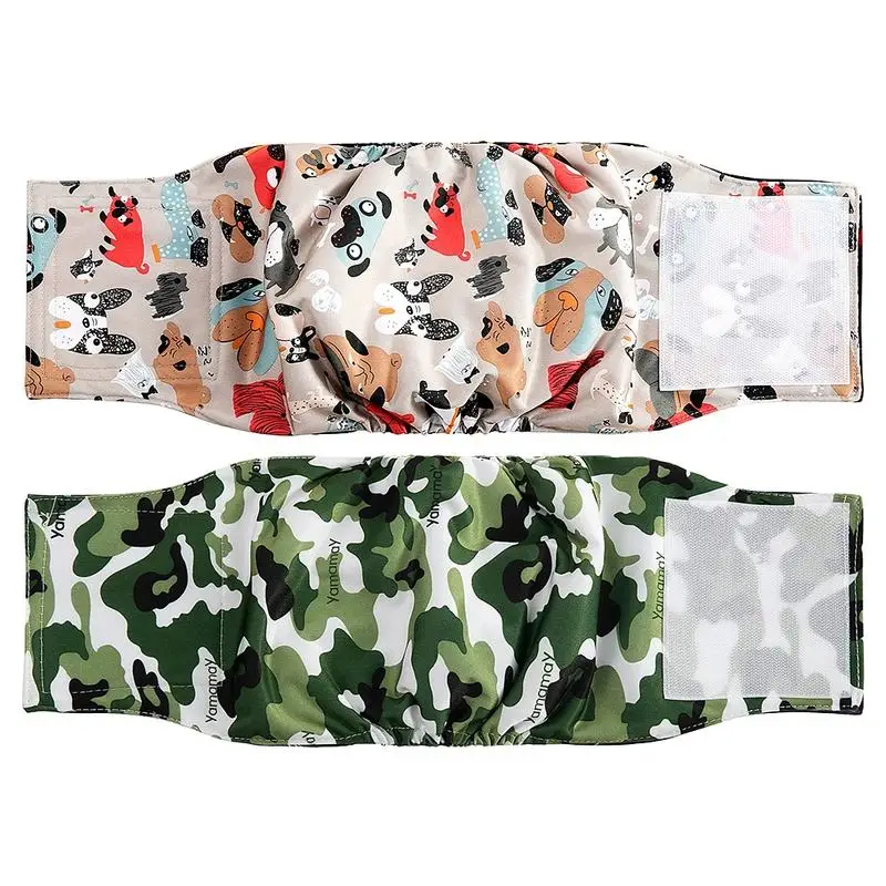 Washable Female Pet Waterproof Diapers for Dogs Highly Absorbent Regular Pet Dog Diaper Reusable Dog Floor Diaper
