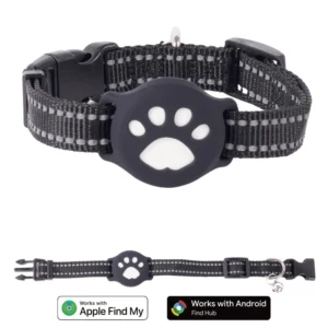 Waterproof Bluetooth 5.0 Positioning Sound-Based Search Pet Locator Collar for Cats Dogs Anti-Lost Tracker